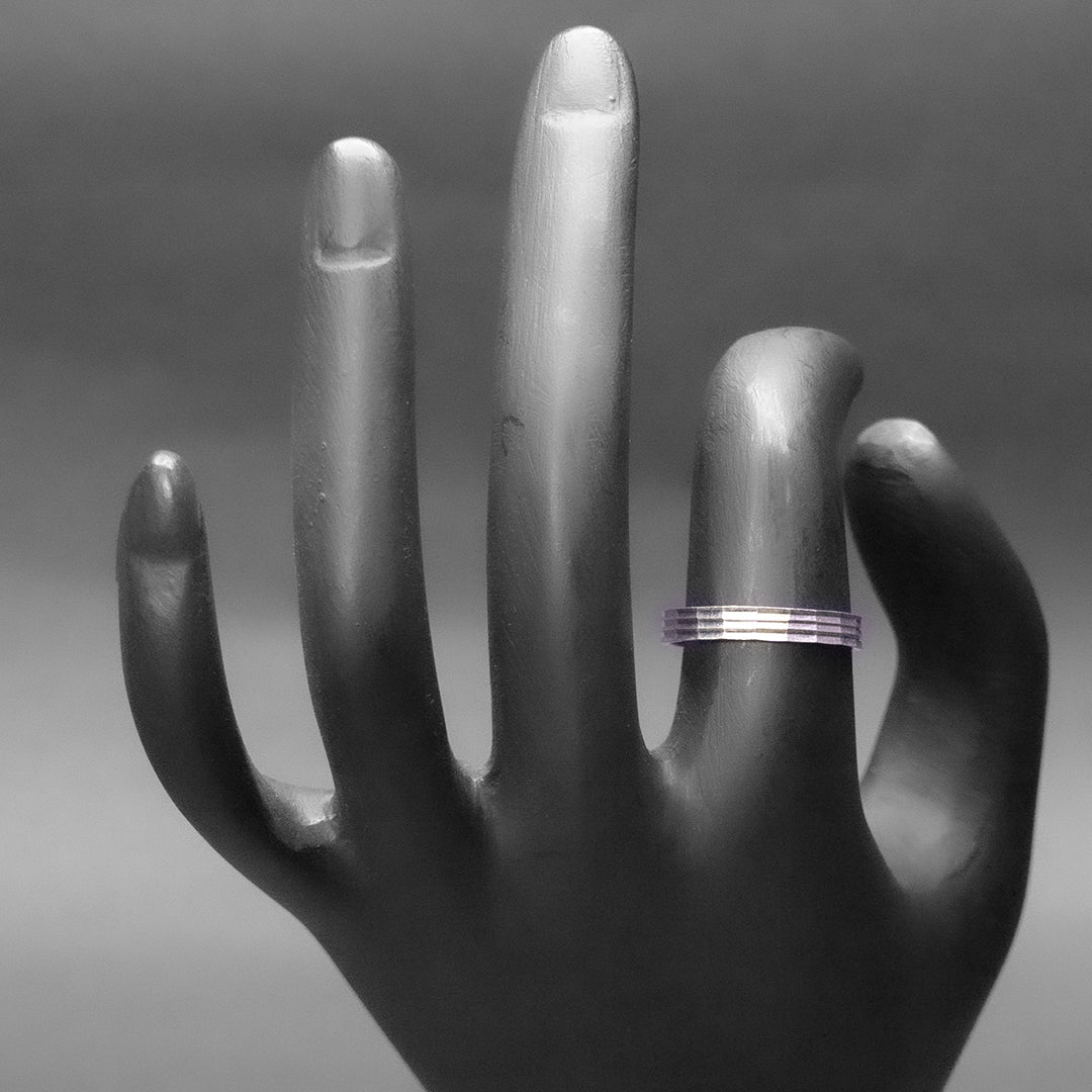 Thin Stackable Silver Ring