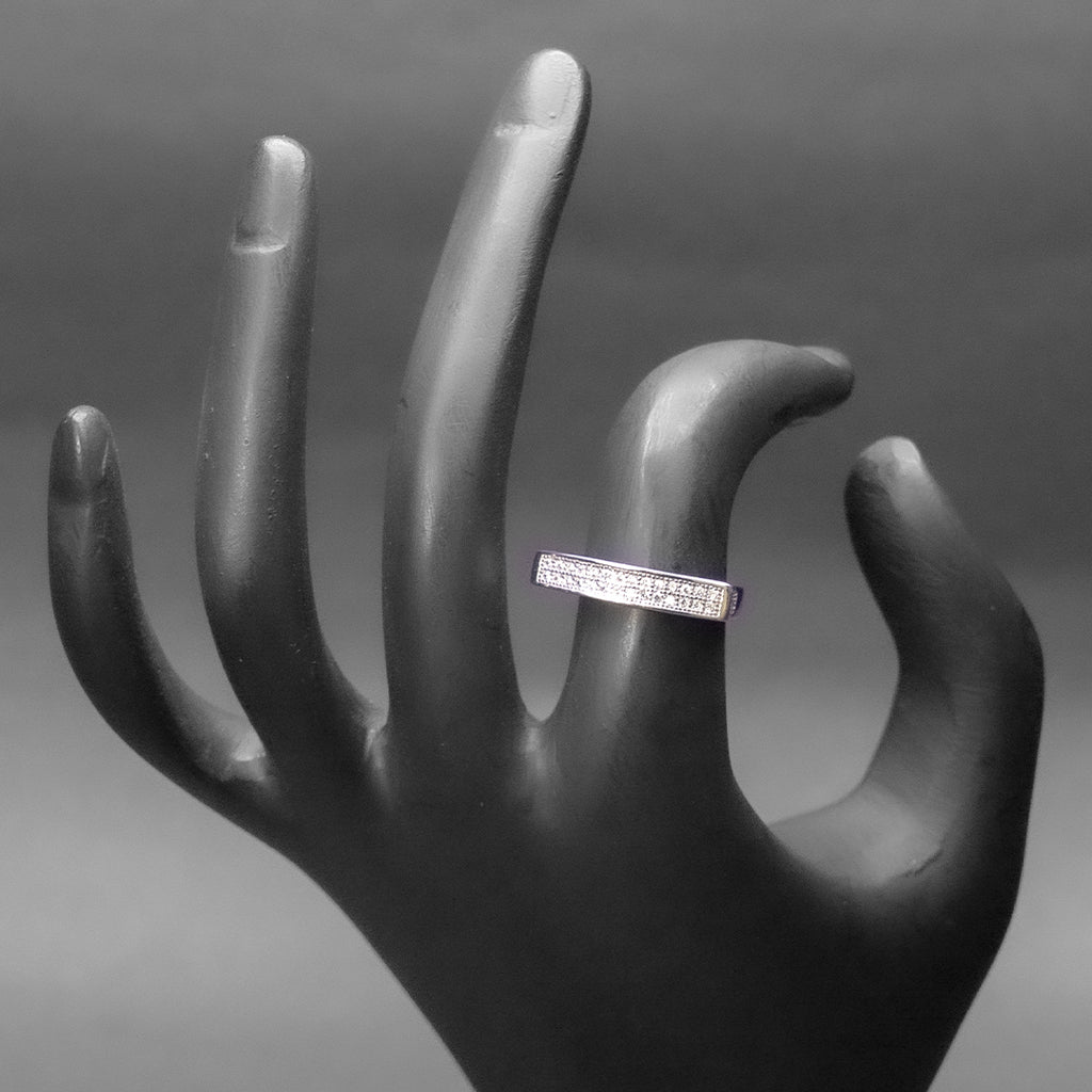 Thin Stackable Silver Ring