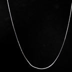 Premium Italian Finish Sterling Silver Chain for Women
