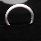 Classic Silver Couple Band Ring