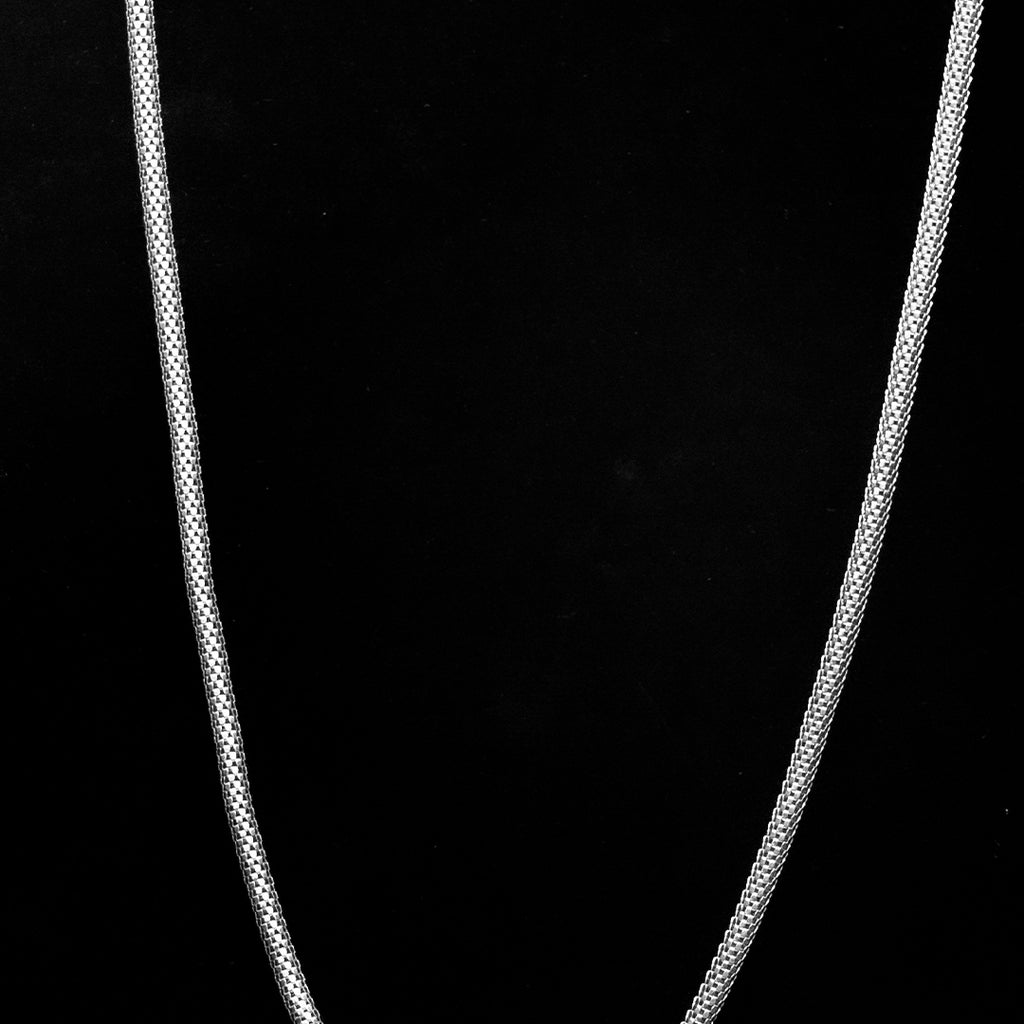Classic Snake Chain 925 Sterling Silver Necklace