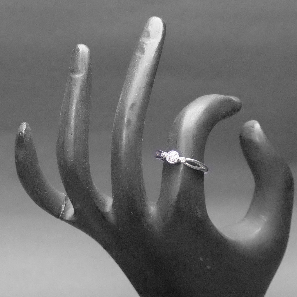 925 Sterling Silver Classic Three Stone CZ Ring