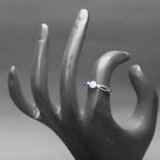 925 Sterling Silver Classic Three Stone CZ Ring