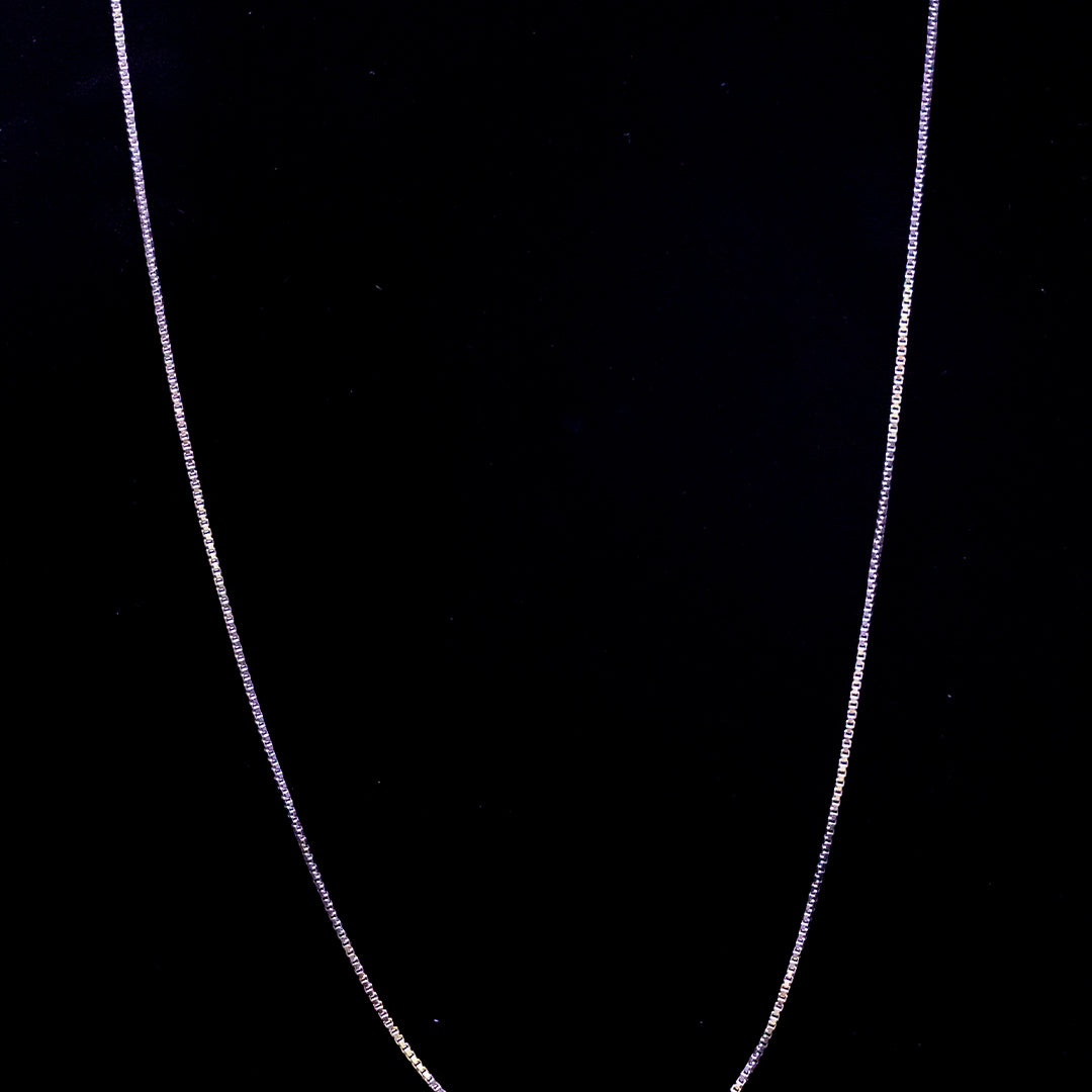925 Sterling Silver Box Chain Necklace