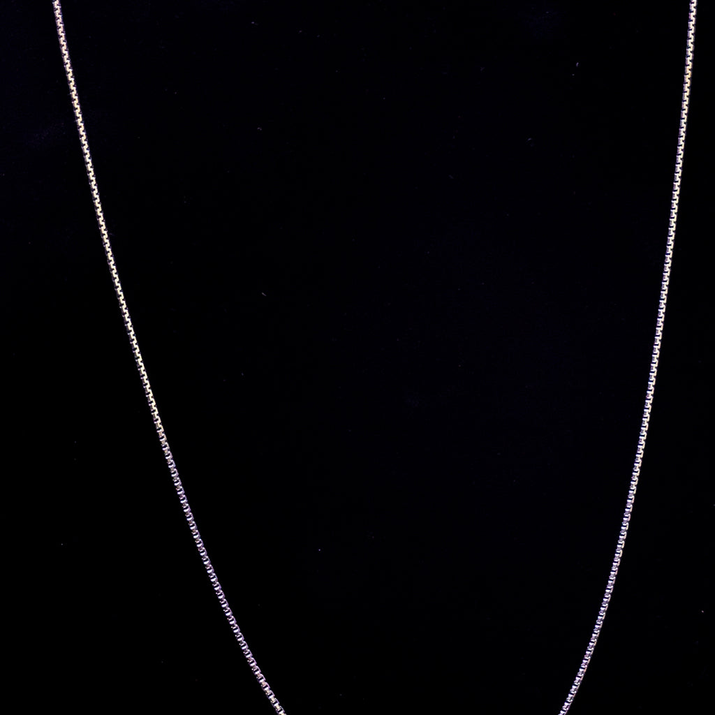 Sleek Minimal Silver Rope Chain