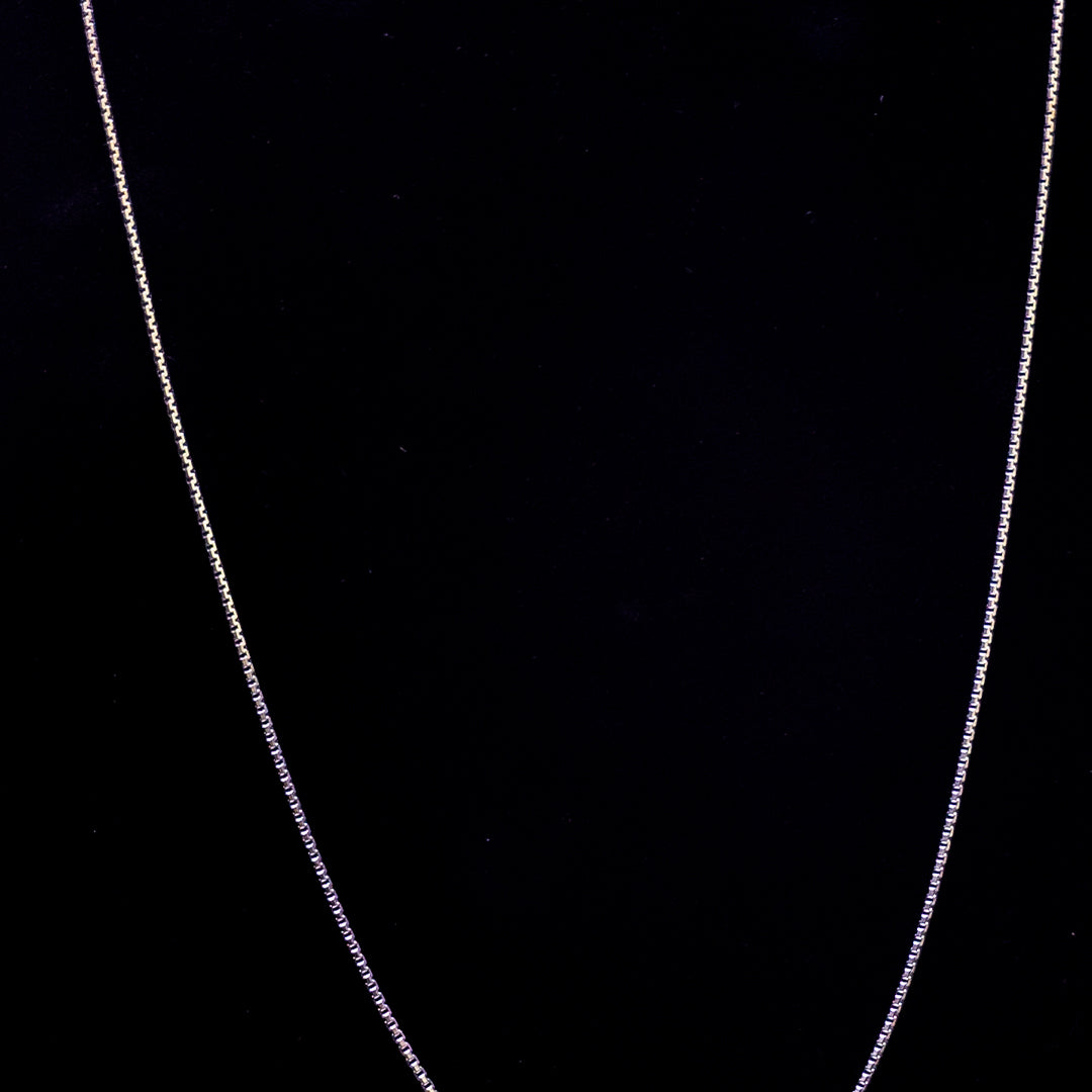 Sleek Minimal Silver Rope Chain