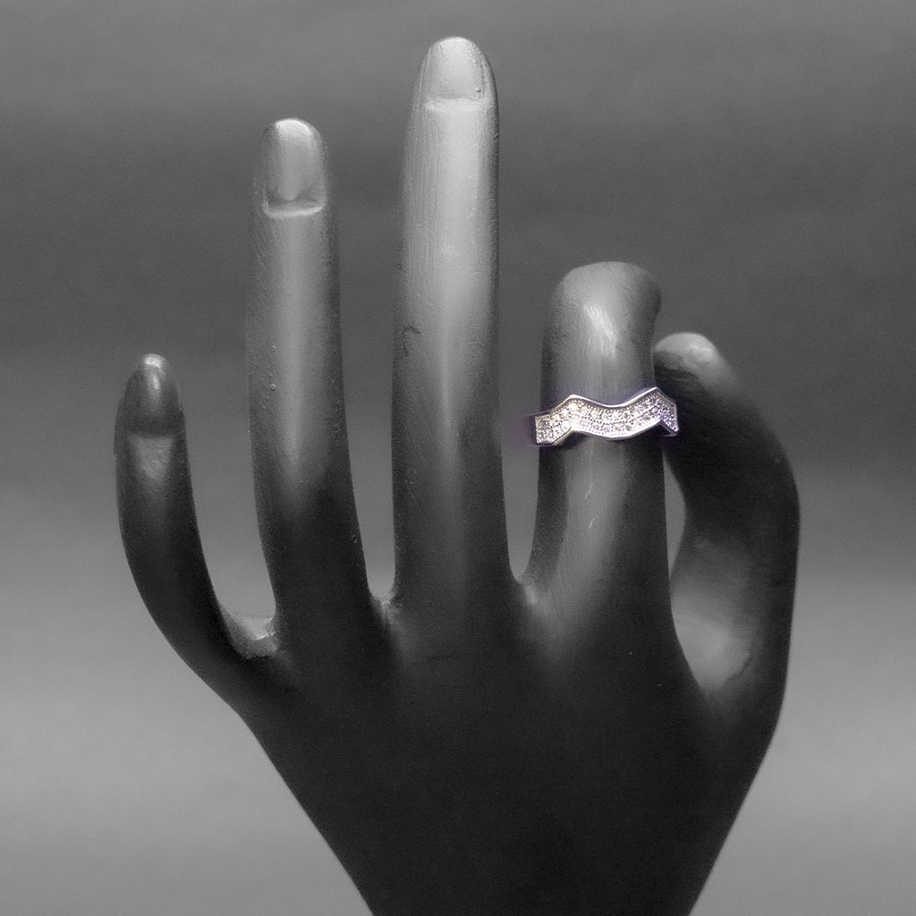Wave Silver Ring