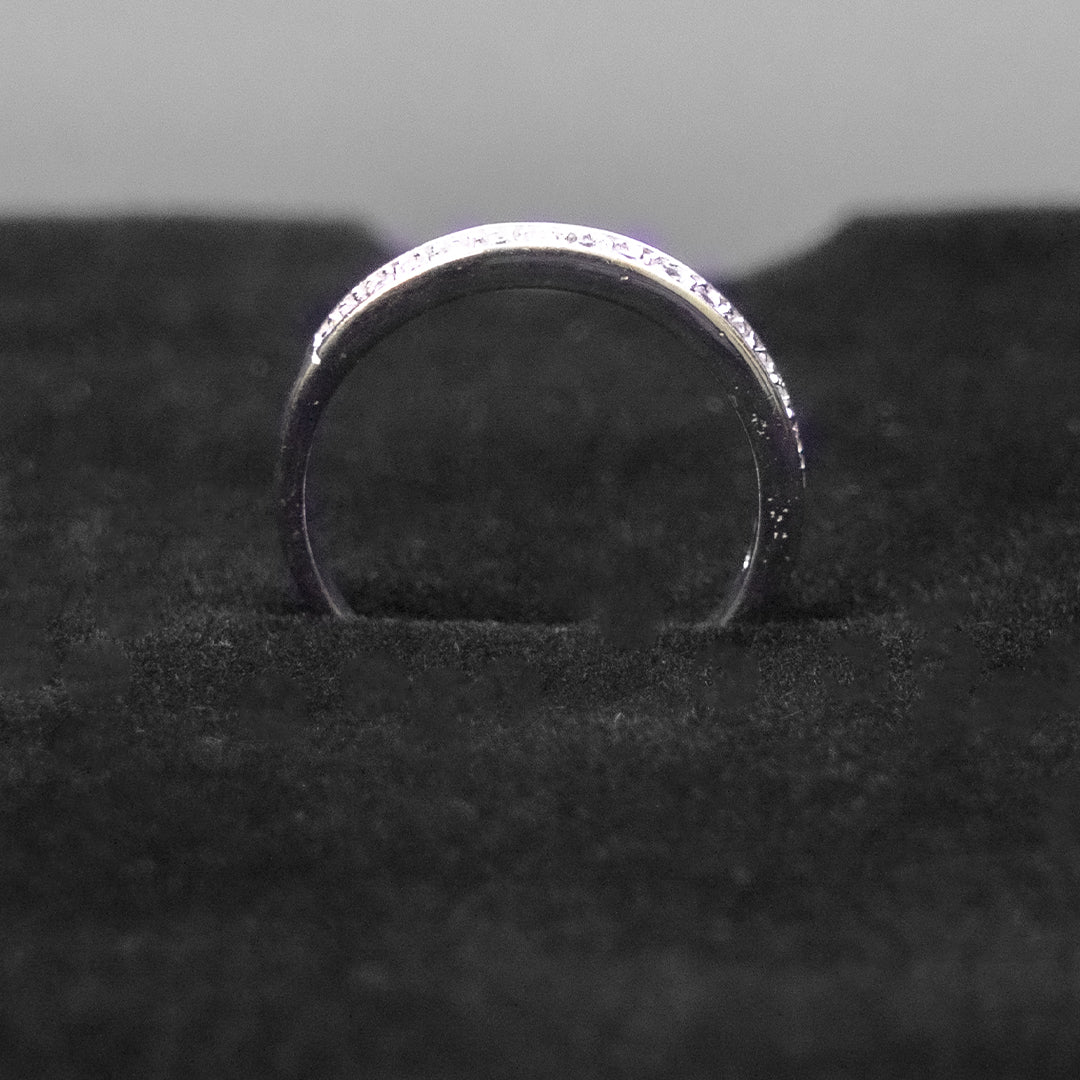 Sterling Silver Halo Statement Ring