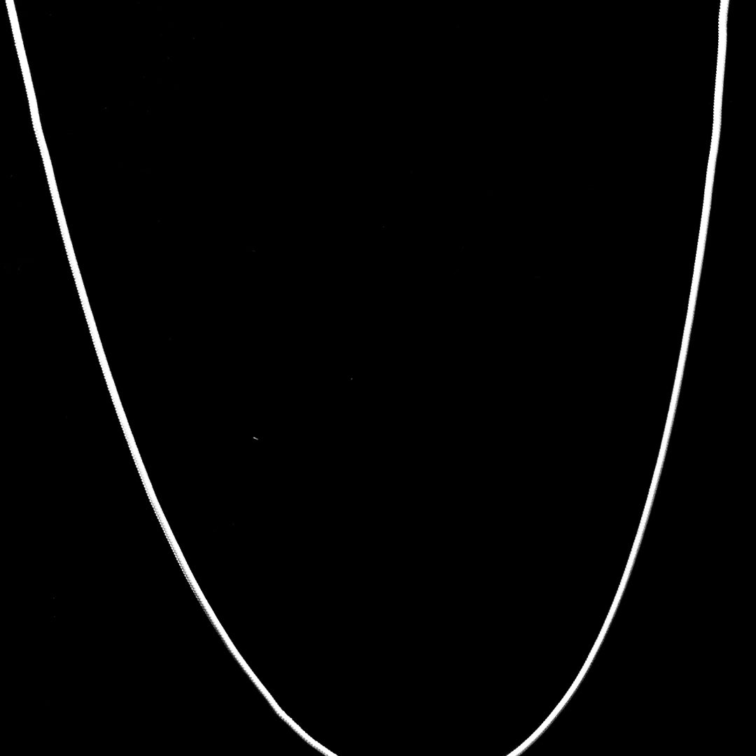Thin Cuban Link Silver Chain