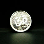 Sacred Om 999 Pure Silver Coin