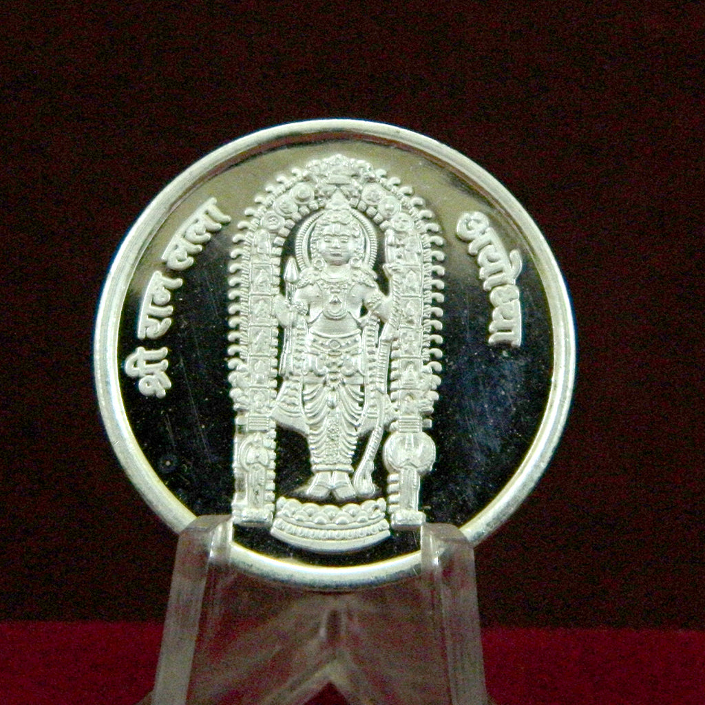 Shri Balram Ayodhya 999 Pure Silver Coin