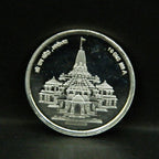 Ram Mandir Ayodhya 999 Pure Silver Coin