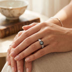 Evil Eye Silver Ring