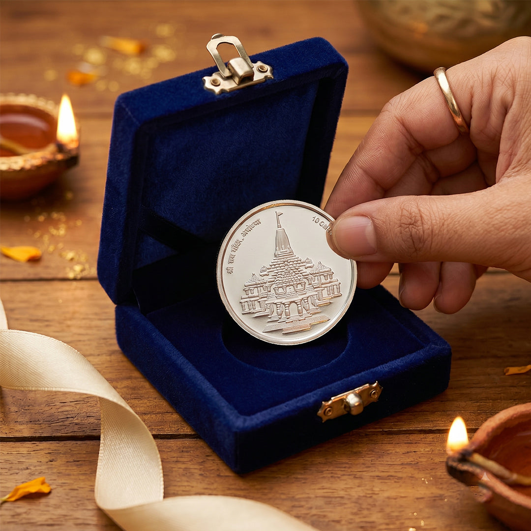 Ayodhya Ram Mandir Silver Coin