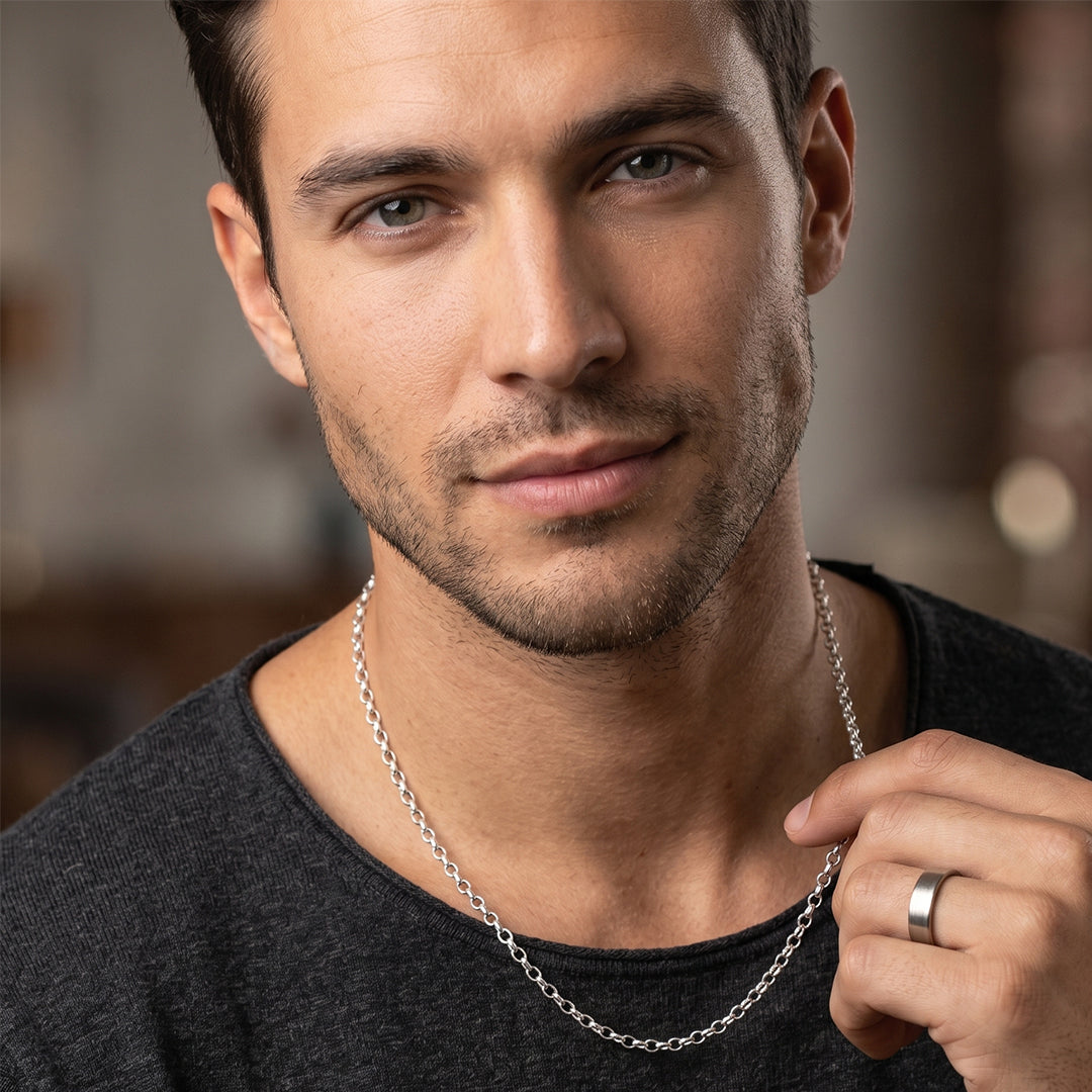 Everyday Wear Silver Neck Chain