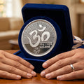 Om Symbol Pure Silver Coin