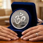 Om Symbol Pure Silver Coin