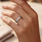 Double Band Silver Ring