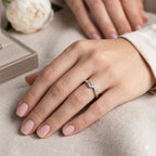 Chevron Silver Ring