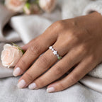Daisy Flower 925 Sterling Silver Ring for Girls