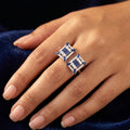 Minimalist Open Cuff Pave Ring