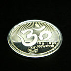 Sacred Om 999 Pure Silver Coin