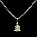 YurSilver Meditative Buddha Pendant