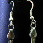 Triple Knot Dangling Earrings