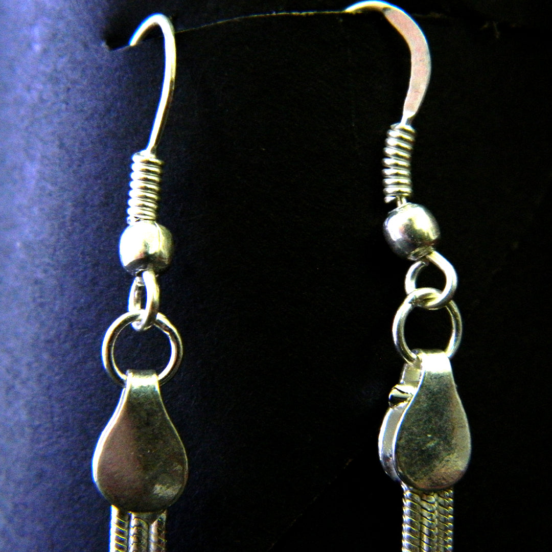 Triple Knot Dangling Earrings
