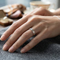 Thin Stackable Silver Ring