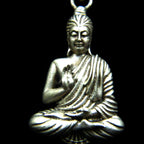 YurSilver Meditative Buddha Pendant
