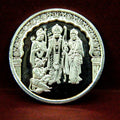 Shri Ram Darbar Silver Coin