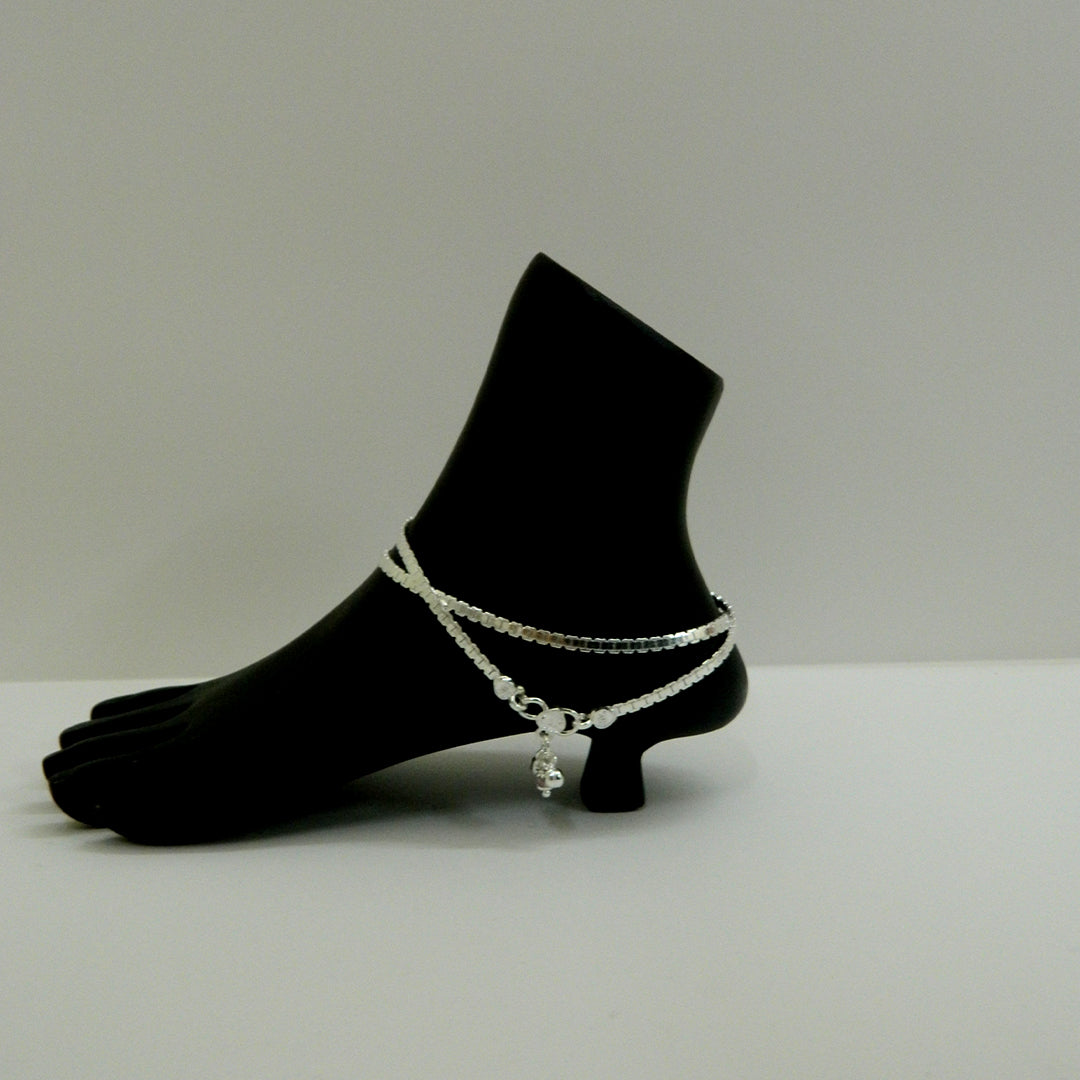 Minimal Box Chain Anklet