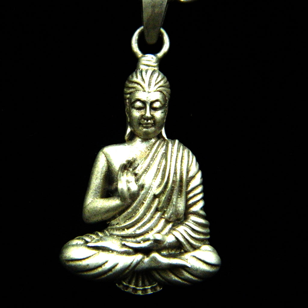YurSilver Meditative Buddha Pendant