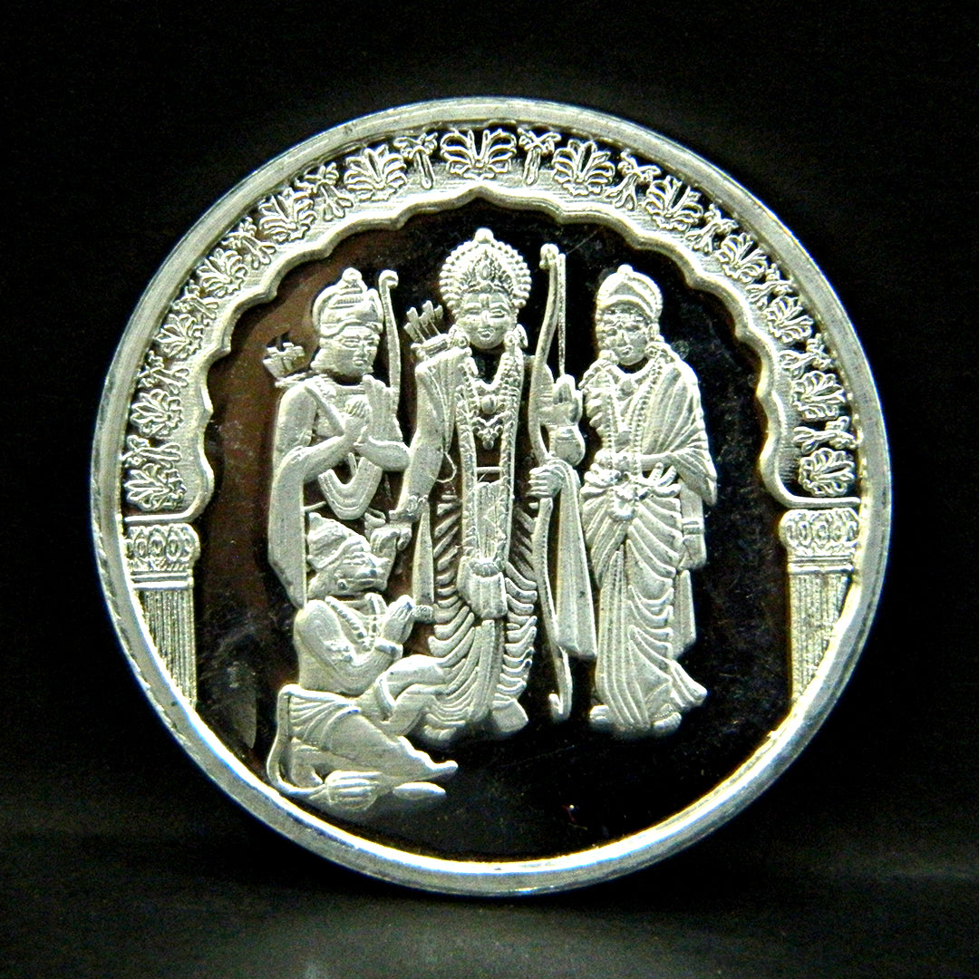 Shri Ram Darbar Silver Coin
