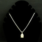 Peaceful Buddha Head Necklace