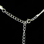 Box Link Tassel Knot Necklace
