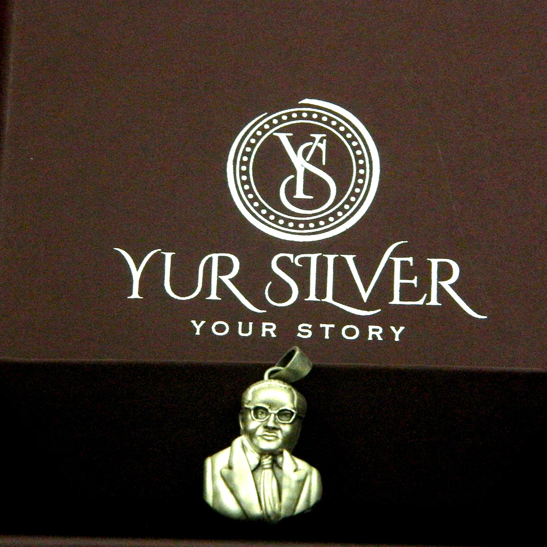 YurSilver Dr. B.R. Ambedkar Legacy Pendant