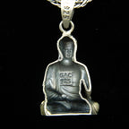 YurSilver Wisdom Buddha Profile Pendant