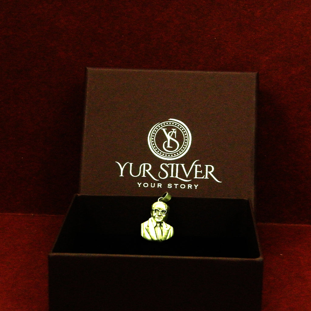YurSilver Dr. B.R. Ambedkar Legacy Pendant