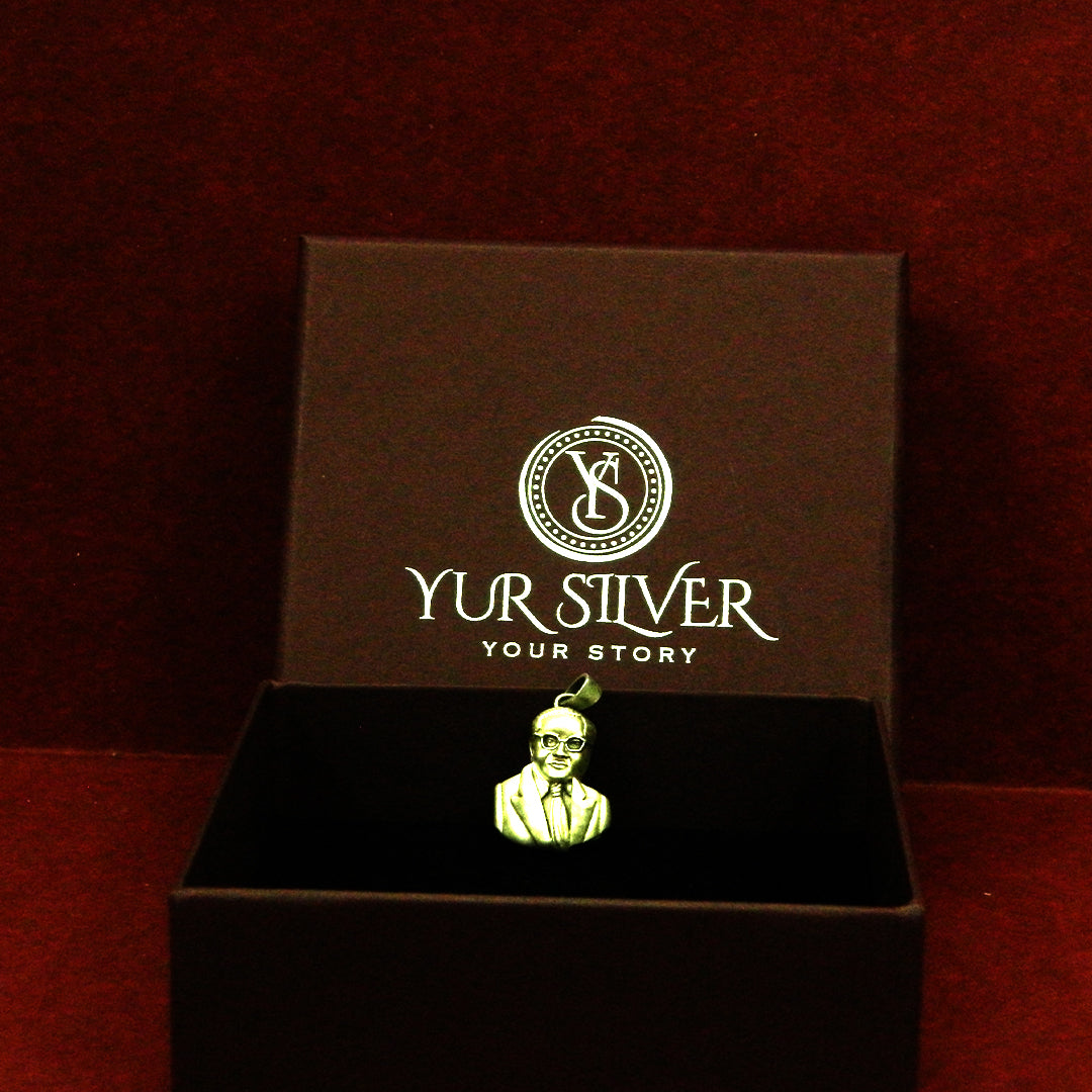YurSilver Dr. B.R. Ambedkar Legacy Pendant