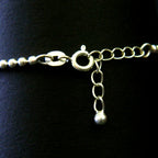 Mini Silver Bead Chain Bracelet