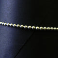 Mini Silver Bead Chain Bracelet