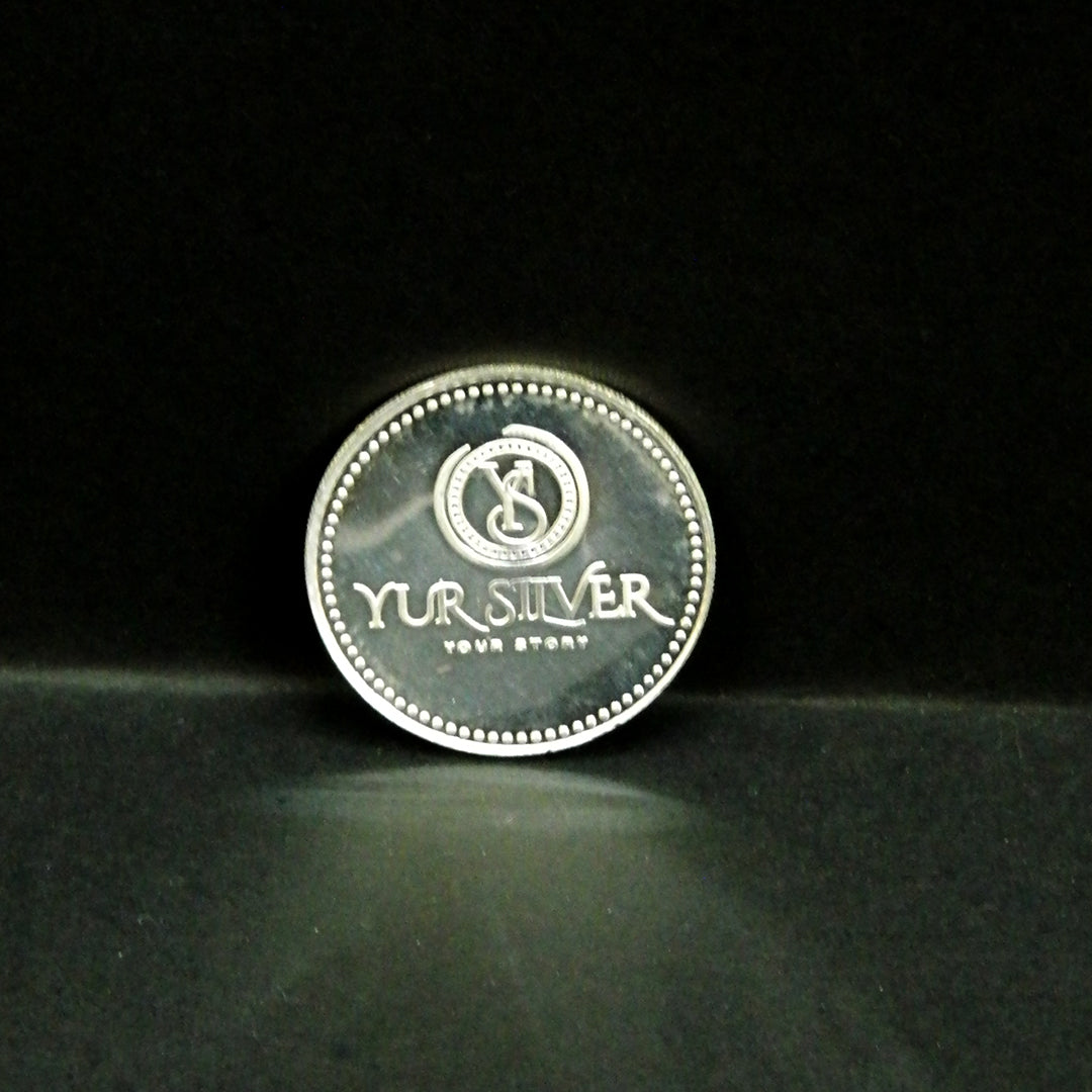 Sacred Om 999 Pure Silver Coin