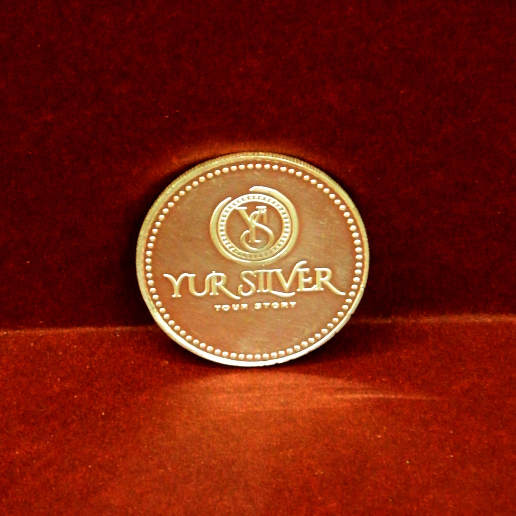 Sacred Om 999 Pure Silver Coin