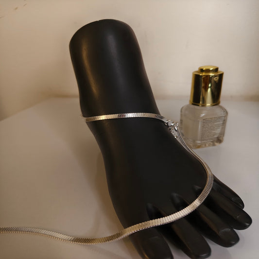 SLEEK SHIMMER SILVER PAYAL (L)