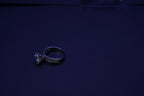 Silver Diamond Band Ring