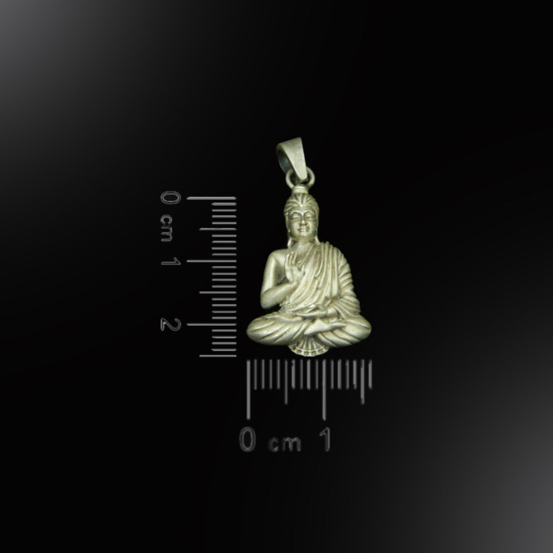 YurSilver Meditative Buddha Pendant