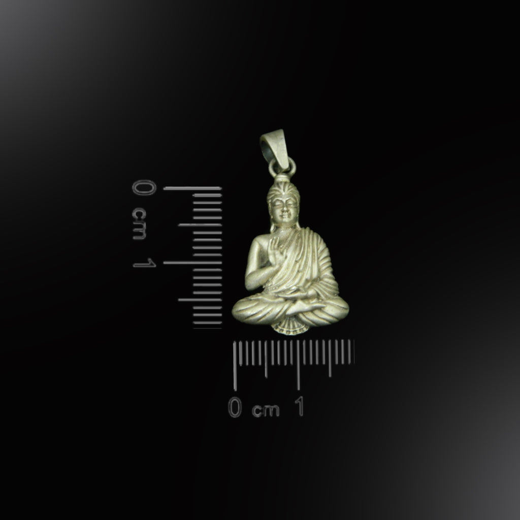 YurSilver Meditative Buddha Pendant