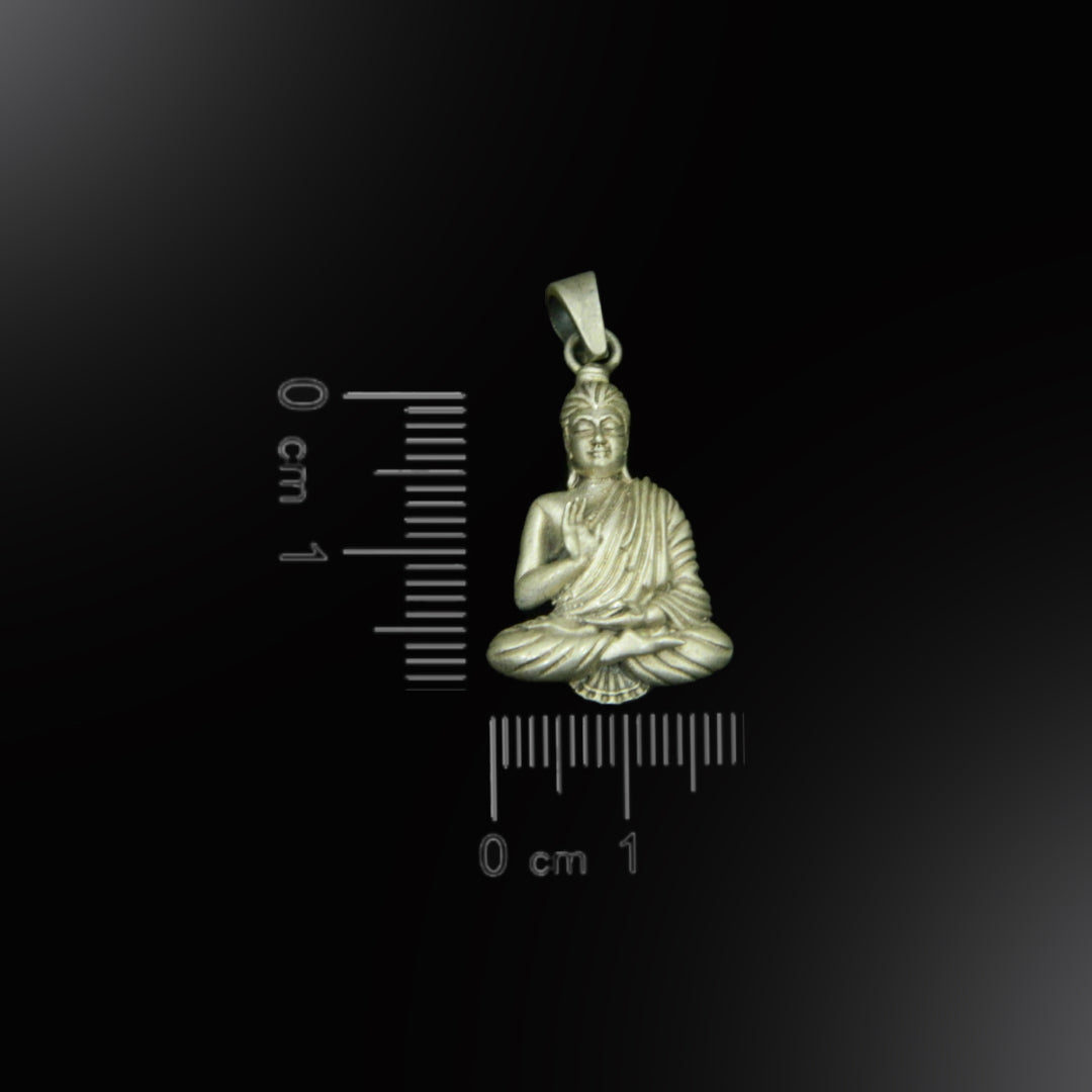 YurSilver Meditative Buddha Pendant